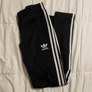 Adidas Joggers with White Stripes